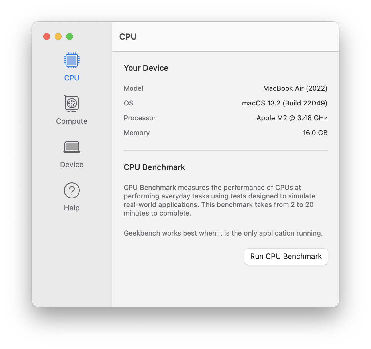 6 - Cross-Platform Benchmark