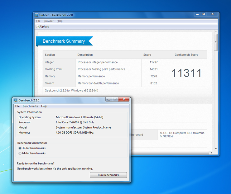 Geekbench Geekbench